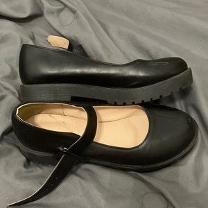 Black Platform Mary Janes Women’s 8.5